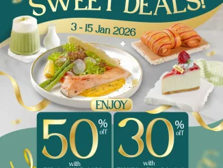 Promo Bakerzin BNI New Year Sweet Deals diskon hingga 50% untuk menu dessert dan pastry