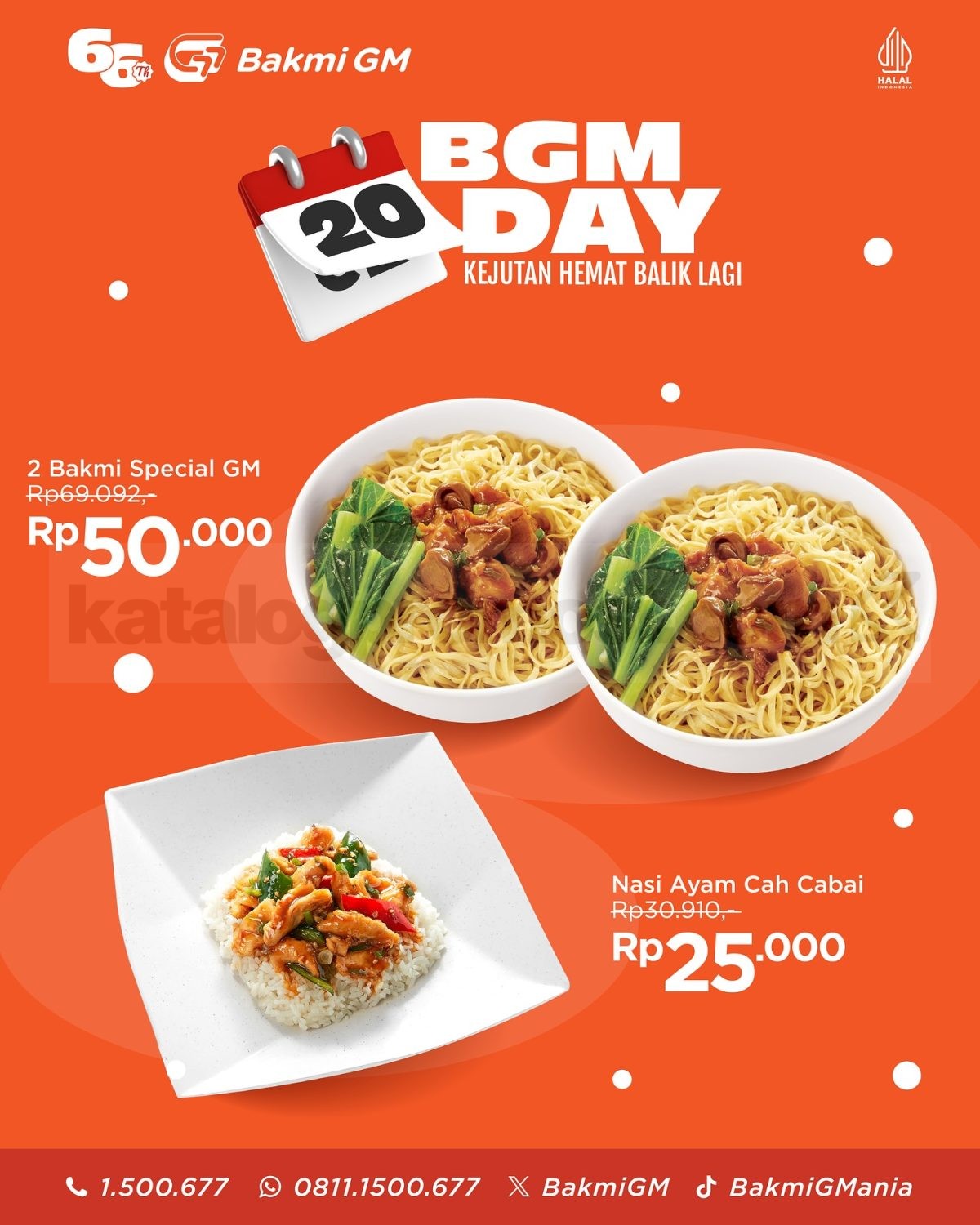 Promo Bakmi GM BGM Day Serba 20–25 Ribu + Gratis Hydroplus 2