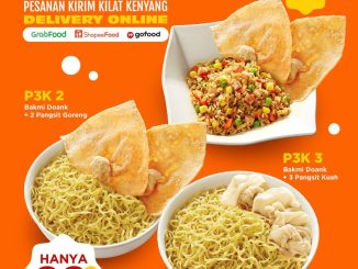 Promo Bakmi GM Delivery Online P3K hanya Rp. 29.000 pesan via GoFood GrabFood ShopeeFood