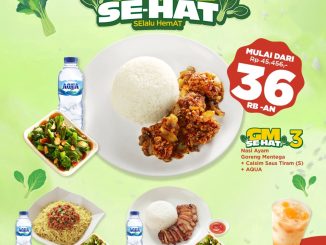 Promo Bakmi GM SE-HAT Selalu Hemat mulai Rp. 36 ribuan paket lengkap mie atau nasi sayur dan minum