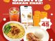 Promo Bakmi GM Tukar Poin untuk Menu Favorit mulai 45 poin untuk Es Teh Manis, Bakmi Special GM & Nasi Ayam Katsu.