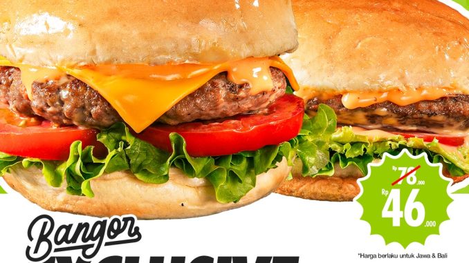 Promo Burger Bangor Exclusive Meals mulai Rp. 46.000 1