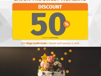 Promo Baskin Robbins Bank Mega Ice Cakes Diskon 50% semua ice cakes