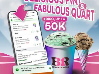 Promo Baskin Robbins GoFood Pint & Quart Diskon Hingga 50K untuk es krim premium hemat