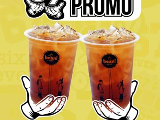 Promo Beanspot 6.7 Beli 2 Es Teh cuma Rp. 6.700 segar dan hemat