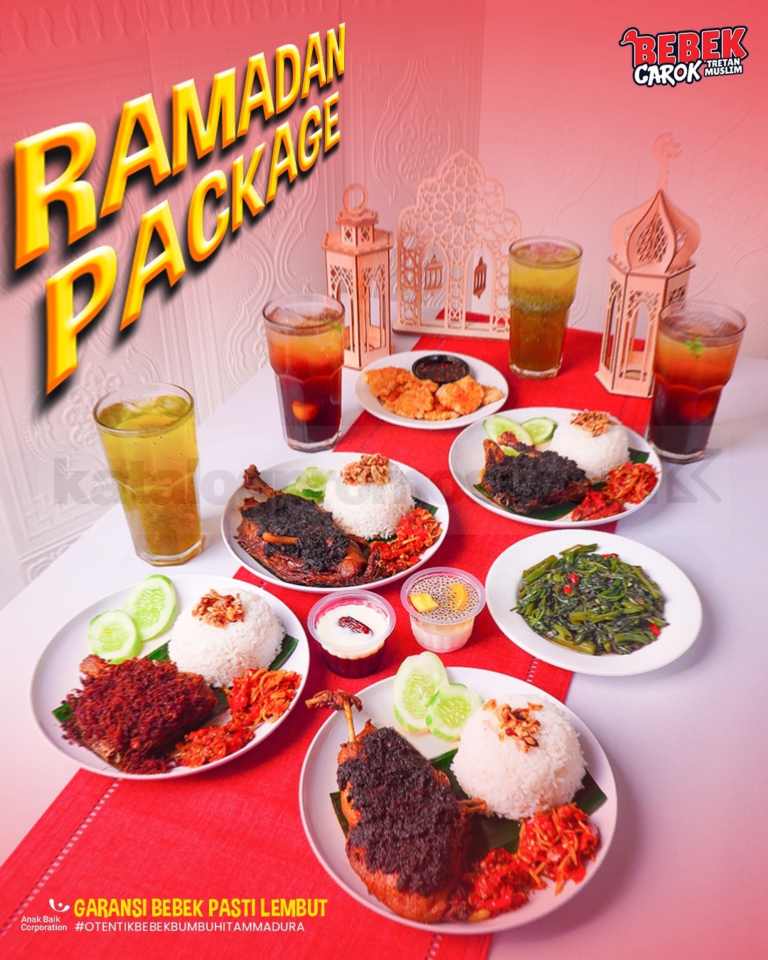 Promo Bebek Carok Ramadan Package mulai Rp. 40.000 Promo Bebek Carok Ramadan Package mulai Rp. 40.000 paket bebek lengkap untuk buka puasa