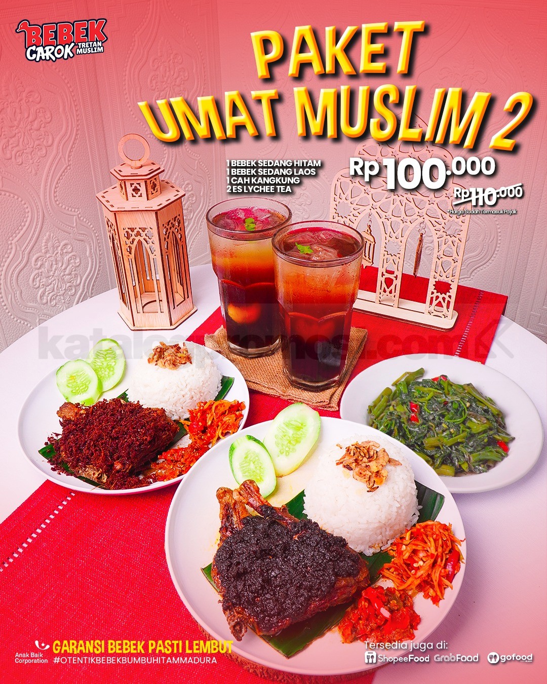 Promo Bebek Carok Ramadan Package mulai Rp. 40.000 Promo Bebek Carok Ramadan Package mulai Rp. 40.000 2