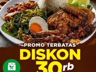 Promo Bebek Kaleyo GrabFood Diskon Rp. 30.000 hemat minimal pembelian Rp. 120.000