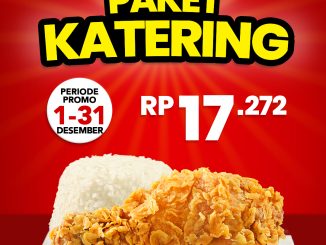Promo CFC Paket Katering Mulai Rp. 17.272 untuk minimal pemesanan 30 pax