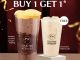 Promo Chatime Atealier Double Date 12.12 Buy 1 Get 1 Free gratis Osmanthus Milk Tea