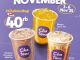 Promo Chatime Welcome November 2 Minuman Reguler Mulai Rp. 40.000 di outlet tertentu