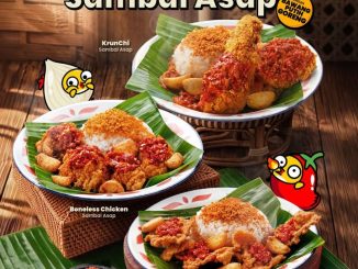 Promo Chigo x Flip NEW Sambal Asap mulai Rp. 27.273 paket ayam Buy 1 Get 1 dan Buy 2 Get 1