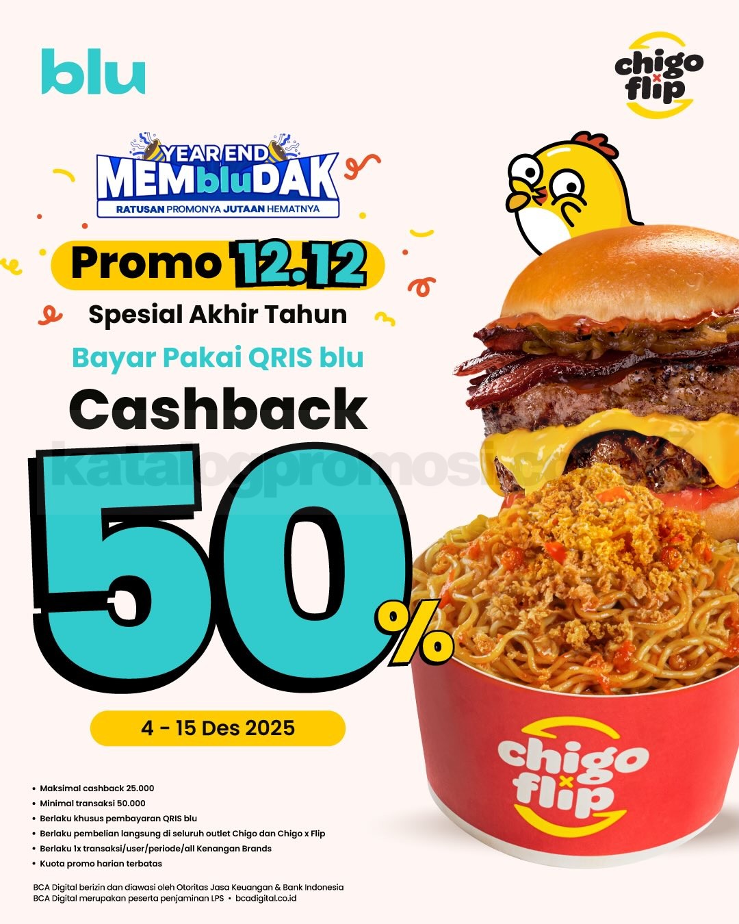 Promo Chigo x Flip 12.12 Cashback & Diskon 50% Promo Chigo x Flip 12.12 Cashback & Diskon 50% 2