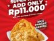 Promo Chopstix Tebus Murah Pangsit Goreng cuma Rp11.000 setiap pembelian menu utama Dine in & Take away