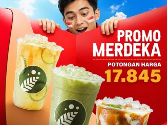 Promo Cincau Station Merdeka Diskon Rp17.845 khusus Member App Cincau Station selama Agustus 2026.