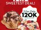 Promo Cold Stone 12.12 Sweetest Deal 2 Ice Cream Rp. 120.000 untuk dua Large Ice Cream dengan waffle