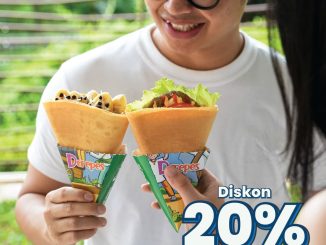 Promo Dcrepes ShopeeFood Diskon 20% maks diskon Rp. 18.000 periode 26 Januari - 8 Maret 2026
