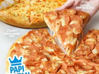Promo Domino’s Papi Sultan 2 Large Pizza Mulai Rp. 88.000 dengan topping 4x lipat