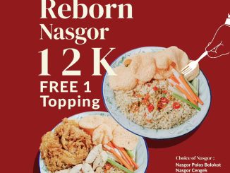 Promo EatBoss Reborn Nasgor Rp. 12.000 nasi goreng dengan free topping pilihan
