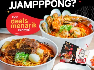 Promo Ebiga Jjamppong Spin The Deals Buy 1 Free 1 via Boga App sampai 17 Mei 2026