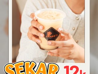 Promo Emados Shawarma Selasa Karak Tea Rp. 12.000 creamy & rempah, hemat untuk tea time