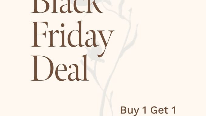 Promo Et Cetera Special Black Friday Buy 1 Get 1 Free