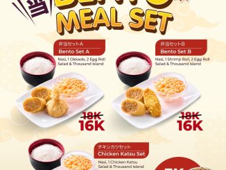 Promo FamilyMart Bento Meal Set Mulai Rp. 16K + Free Ice Tea 4