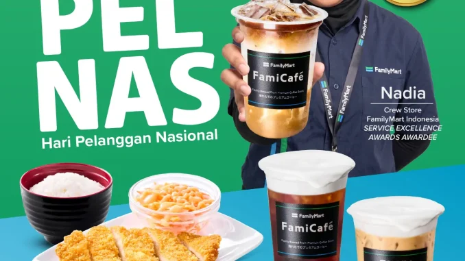 Promo FamilyMart Harpelnas Paket Hemat Rp35.000 dengan Chicken Katsu Set dan pilihan latte