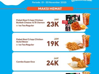 Promo FamilyMart Paket Maksi Hemat mulai Rp. 19.000 untuk makan siang komplit November 2025
