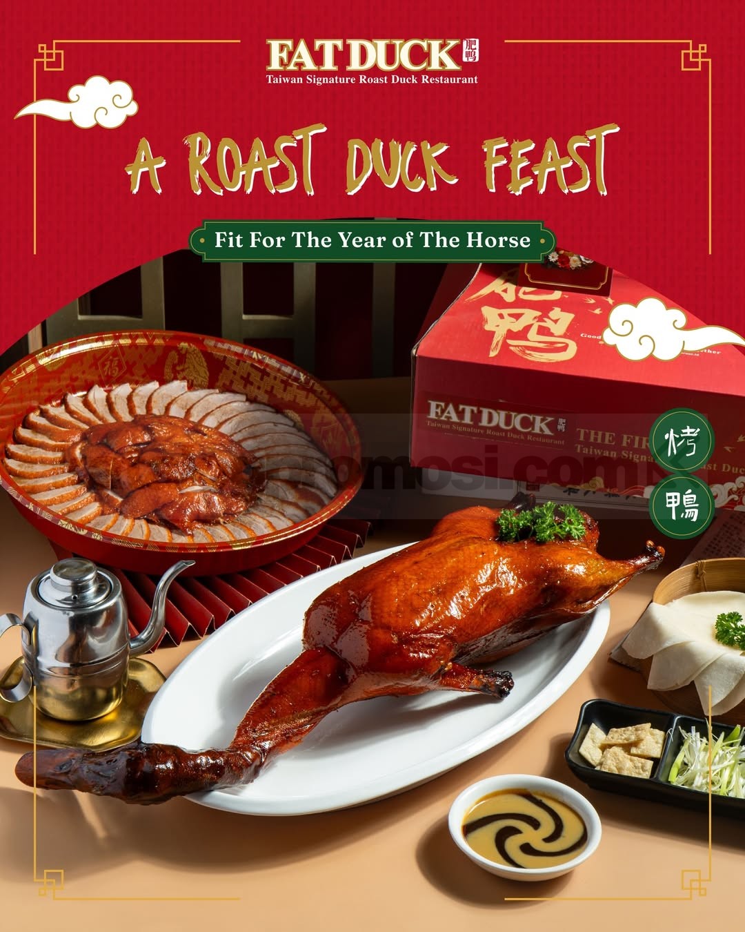 Promo FAT DUCK Roast Duck Fortune & Prosper Hampers Promo FAT DUCK Roast Duck Fortune & Prosper Hampers 1