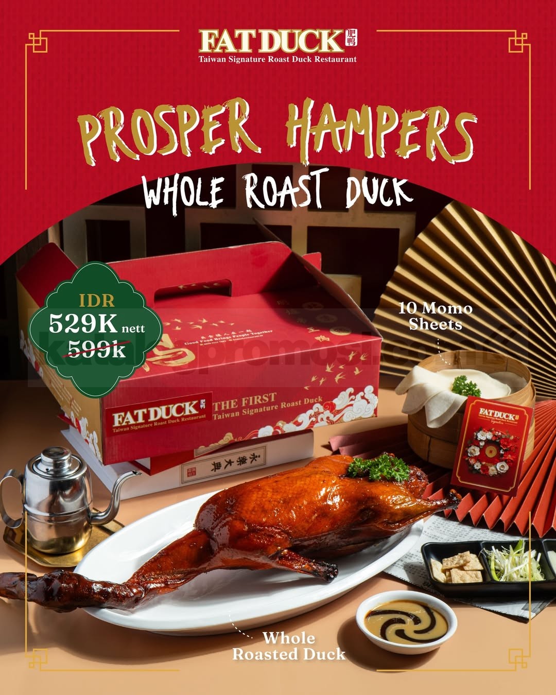 Promo FAT DUCK Roast Duck Fortune & Prosper Hampers Promo FAT DUCK Roast Duck Fortune & Prosper Hampers 2