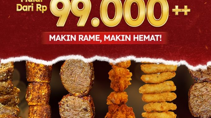 Promo FOGO Group BBQ All You Can Eat Mulai Rp. 99 Ribu 1