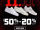 Promo Foot Locker 11.11 Sale diskon hingga 50% plus ekstra 20% berlaku online di Footlocker.id 11–16 November 2025