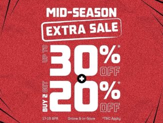 Promo Foot Locker Mid-Season Extra Sale Diskon hingga 30% periode 17 – 19 April 2026 online dan in-store