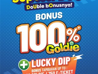 Promo Funworld SePeSer Duo Bonus Goldie hingga 100% berlaku 5–30 November 2025 di seluruh outlet Funworld