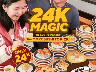 Promo Genki Sushi 24K Magic Sushi Favorit Serba Rp. 24.000 3