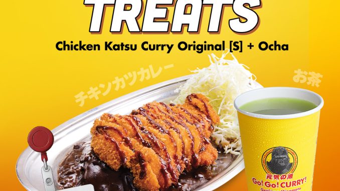 Promo GO! GO! CURRY Employee Treats Rp. 55.000 Chicken Katsu Curry + Ocha/Water Gandaria City