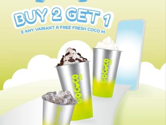 Promo Gococo Payday Buy 2 Get 1 Free minuman segar akhir bulan