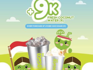Promo GOCOCO Sumpah Pemuda Fresh Coconut Water Rp. 9.000 berlaku 28–30 Oktober 2025 di seluruh outlet