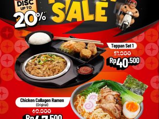 Promo Gokana Flash Sale hemat mulai Rp. 40.500 menu Ramen & Teppan di ShopeeFood