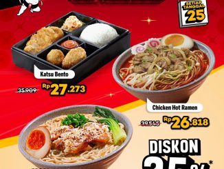 Promo GOKANA Goyang Bareng Menu Best Seller Diskon 25% Rp. 26.818 s.d Rp. 36.818