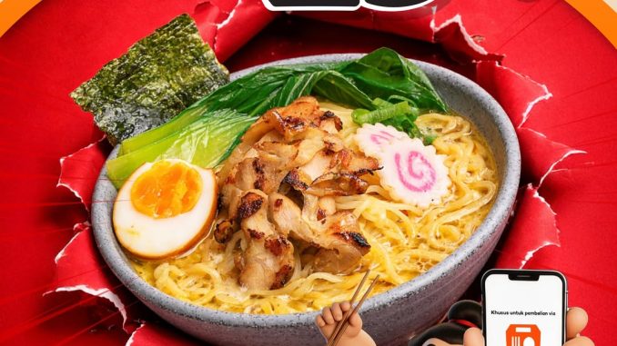 Promo Gokana ShopeeFood diskon hingga 25 persen untuk ramen dan bento