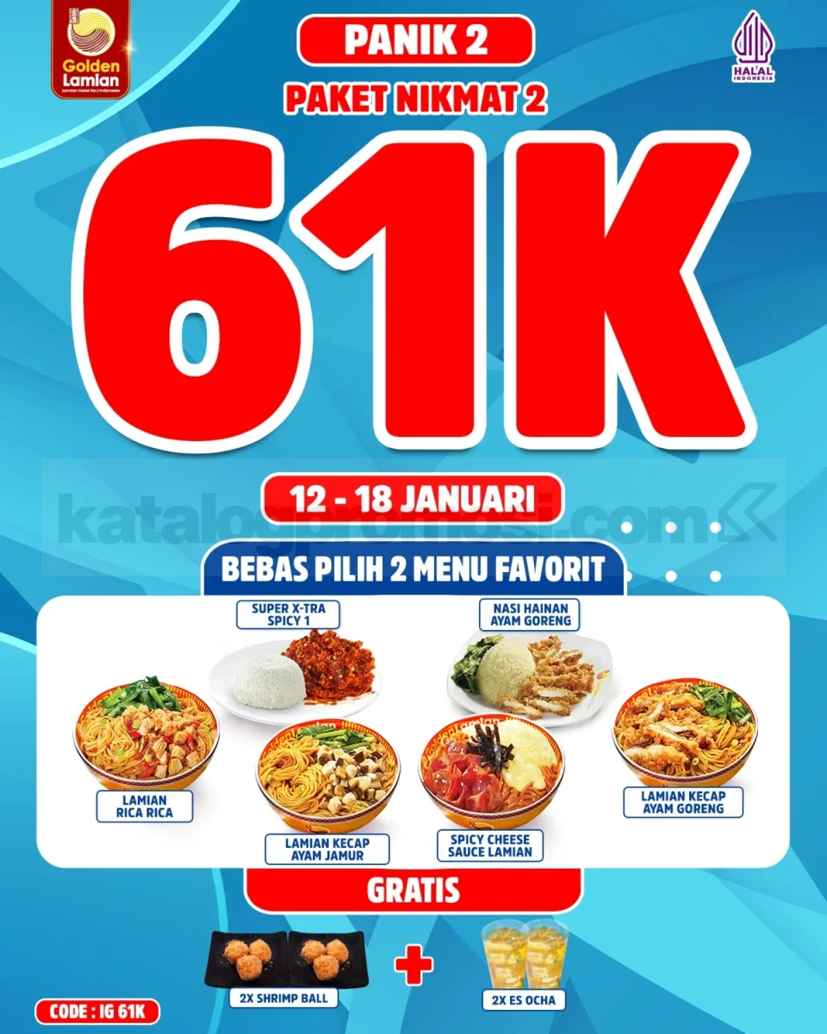 Promo Golden Lamian Paket Nikmat Hemat Mulai Rp. 31.000 Promo Golden Lamian Paket Nikmat Hemat Mulai Rp. 31.000 2