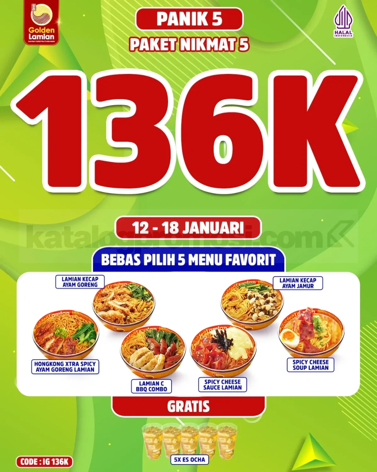Promo Golden Lamian Paket Nikmat Hemat Mulai Rp. 31.000 Promo Golden Lamian Paket Nikmat Hemat Mulai Rp. 31.000 5