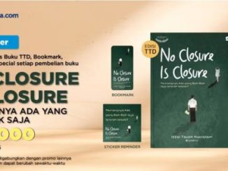 Promo Gramedia No Closure is Closure Pre Order Rp. 85.000 dengan bonus eksklusif
