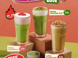 Promo Grillman NEW! Korean Freezy Wave minuman segar + Free Gimbap Original di seluruh outlet