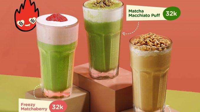 Promo Grillman NEW! Korean Freezy Wave minuman segar + Free Gimbap Original di seluruh outlet