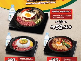 Promo Grillman Paket Super Mantap mulai Rp 52.500 menu hemat bibimbab ramyeon double beef