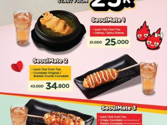 Promo Grillman Seoul Mate Combo mulai Rp25.000 dengan pilihan paket street food Korea lezat