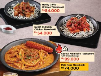 Promo Grillman NEW Seoul Tteokbokki Club mulai Rp. 54.000 gratis Lemonade Corn Tea